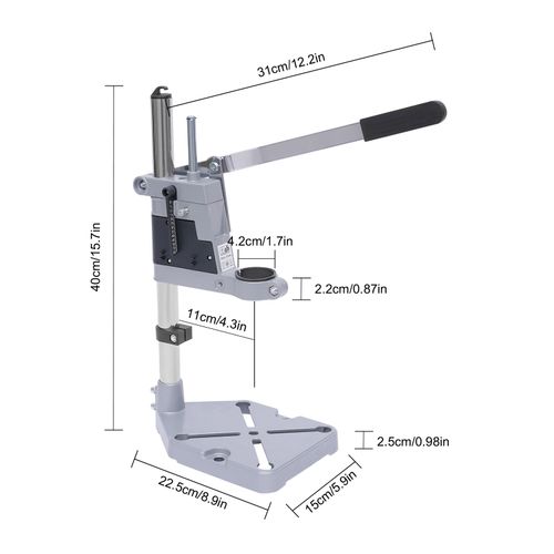 Universal Drill Press Stand for Electric Drills DIY Tool Press Hand Drill Holder — image 2
