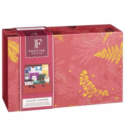 Festive Selection Luxury Christmas Food Hamper Ideal Xmas Gift Hamper Box 1.4kg — image 2