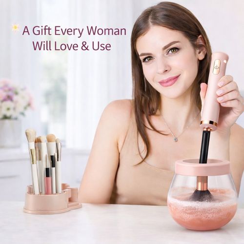 Rechargeable Makeup  Brush Cleaner Machine Quick Dry Set-Free Shipping — image 3