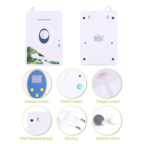 600mg/h Generator Ozonator Air Purifiers Efficient Vegetable Meat Pur AM9