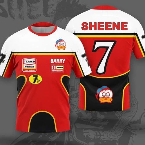 Barry Sheene Retro Vintage World Superbikes Racing T Shirt - New - 2 Designs!