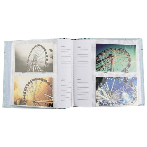 Photo album 6x4'' x 200 photos slip in memo album baby boy or girl album x 2 — image 4