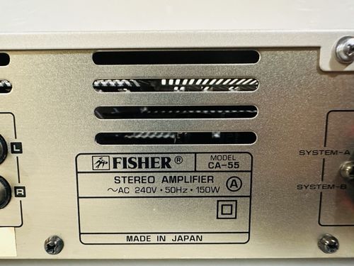 Fisher CA-55 Integrated Stereo Amplifier Studio Standard (Tested & Working) — image 12