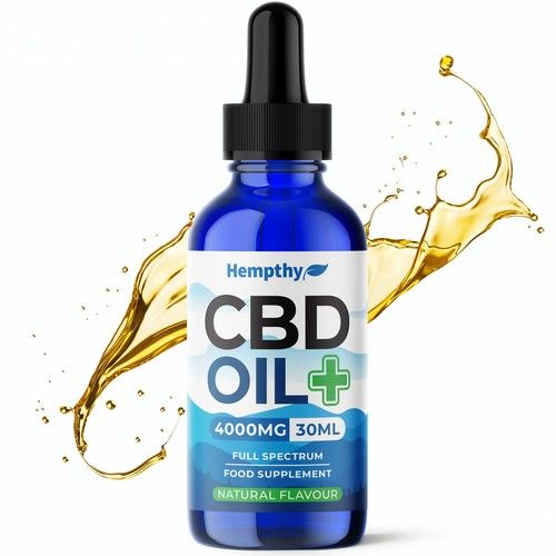CBD Oil - 4000mg- Full Spectrum - Natural Flavour - 30ml - High Strength
