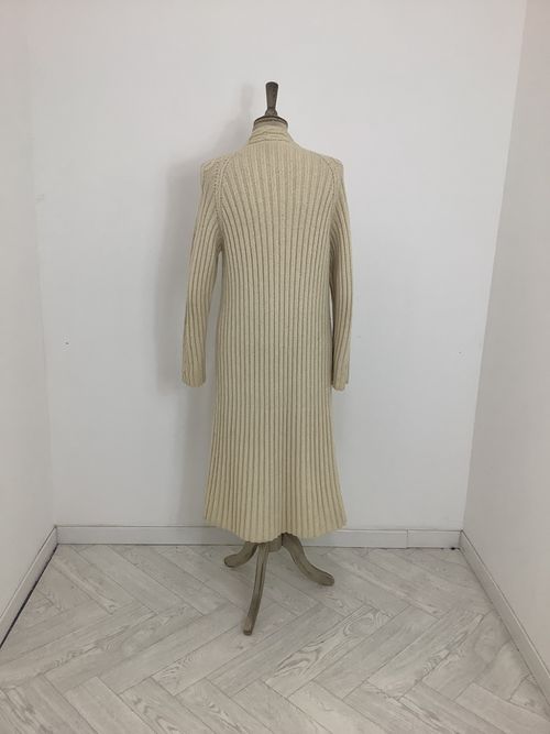 Vintage 1970s handmade cardigan cable knit fisherman chunky wool jacket #V3 — image 9
