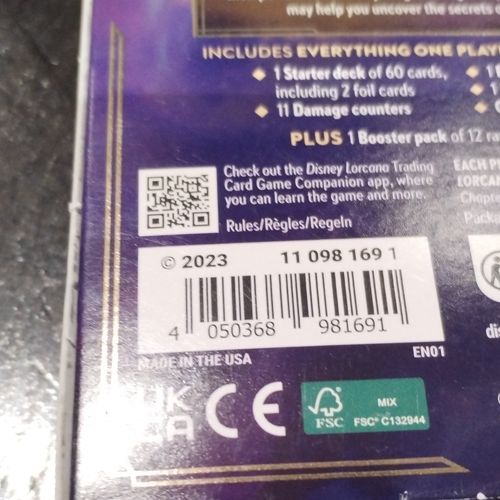 Disney Lorcana First Chapter Starter Deck + Booster EN Moana Mickey — image 4