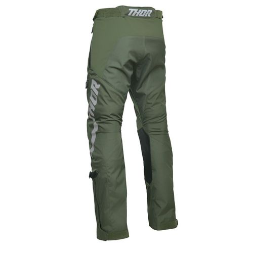 Thor 2026 Race Pants Terrain OTB Army Charcoal Enduro Adventure — image 3