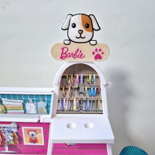 Barbie Pet Boutique & Grooming Station Playset with 2 Horses & Accessories VGC — image 4