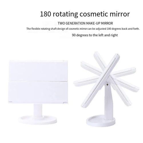 LED Folding Touch Screen Make up Mirror Magnifying Makeup Cosmetic Shaving 🎁 — image 9