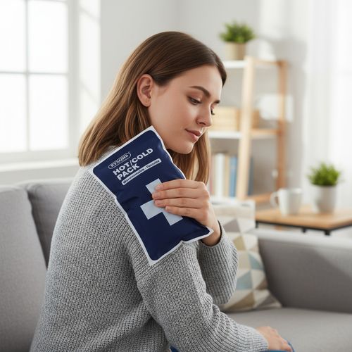 Reusable Hot Cold Ice Gel Pack Pad Back Pain Relief Muscle Injuries Migraine — image 8