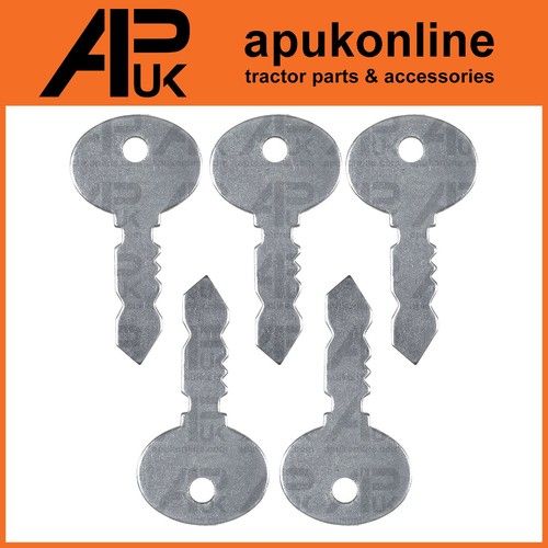 5x Lucas Type Ignition Key for Fordson Dexta Ferguson TE20 TEA20 TED20 Tractor