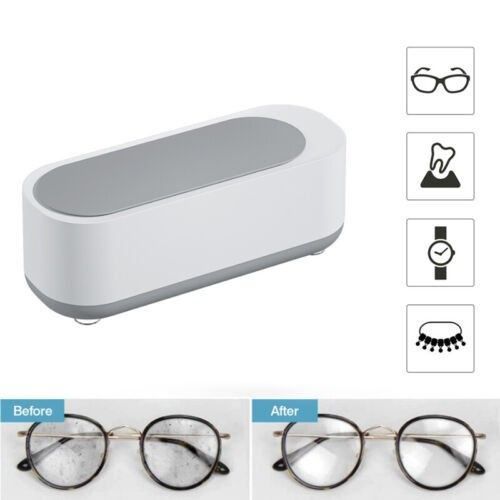 Digital Ultrasonic Cleaner Ultra Sonic Jewelry Glasses Watches Cleaning Device