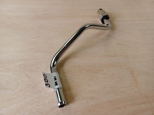 Harley Davidson Softail Heritage Classic Fat Boy Chrome Oil Tank Pipe Hose — image 7