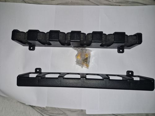 Wall Mounted Fishing Rod Rack Holder Ceiling Bracket Vertical Horizontal Display — image 6