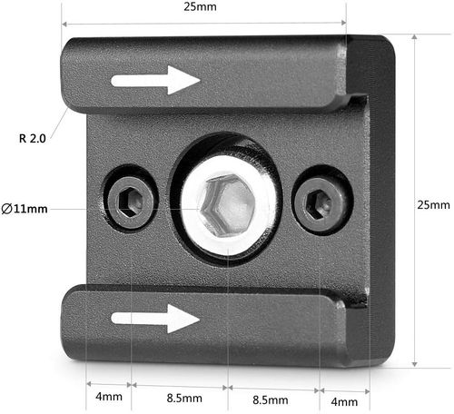 SmallRig Cold Shoe Mount Adapter with 1/4’’ Thread Hole for Camcorder – 1241 — image 3