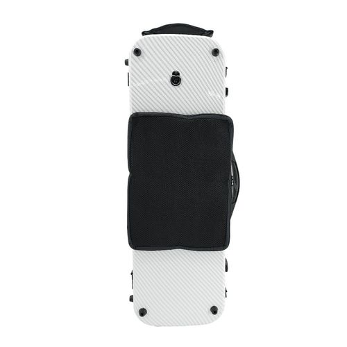 4/4 violin Case mixed Carbon fiber White case Light  Sheet bag Code lock new — image 9