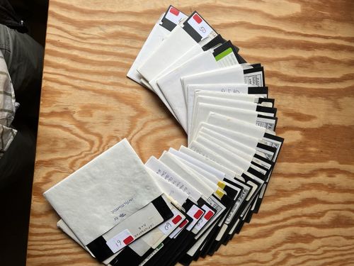 30 Used 5.25 Floppy Disks for Atari. 1050  Disk Drive — image 2
