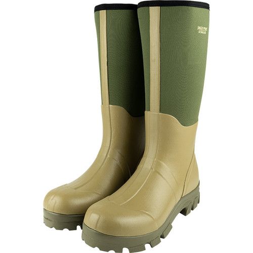 Jack Pyke Ashcombe Neoprene Wellington Boots Green Wellies country hunting