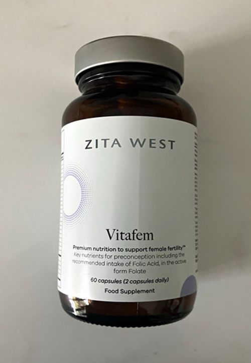 Zita West Vitafem Fertility Support Vegan Food Supplement Capsules 60
