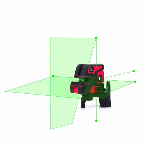 New leter Automatic Self Leveling 2 Line 5 Point 1V1H  Green Laser Level LT-303G — image 2