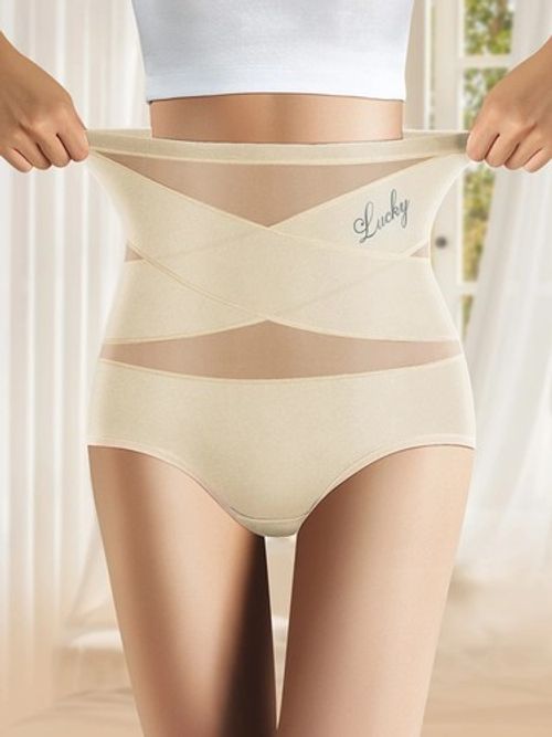 Women Slimming Tummy Control Knickers High Waist Shaper Briefs Underwear Panties