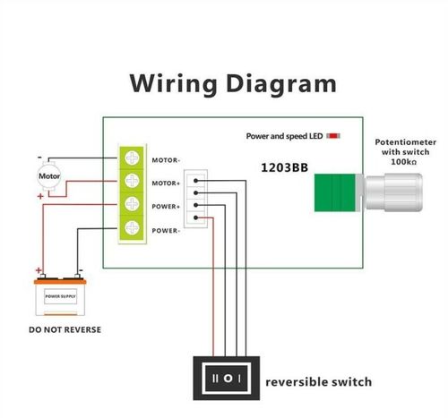 3A Reversible PWM 80W  Motor Speed Controller 1203BB Adjustable 6V-28V DC Driver — image 6