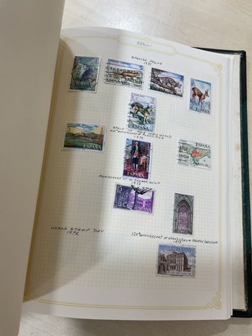 Spain stamps. 1850 on. Mint/used. Album @100