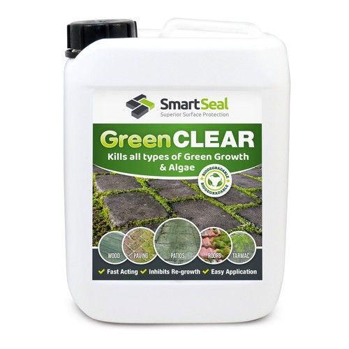 Green Growth Mould Algae Remover Fast Acting & Easy No Bleach or Acid Mix 5L