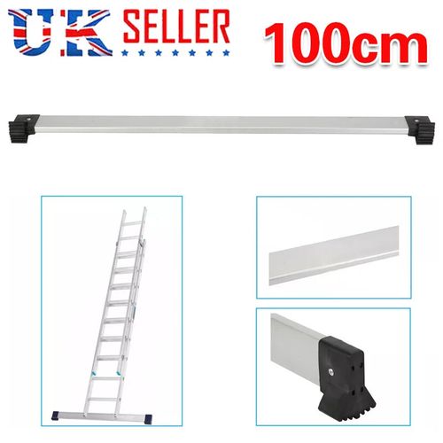 100cm Length Aluminium Ladder Stabiliser Bar With 2 Rubber Feet UK — image 1