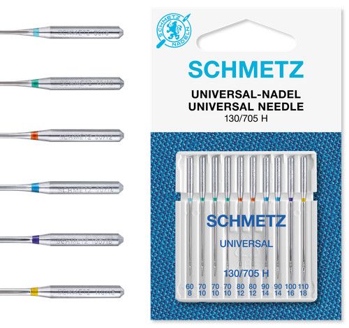 Schmetz Sewing Machine Needles Stretch Denim Twin Jersey Embroidery Universal