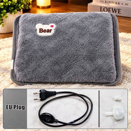 Rechargeable Electric Hot Water Bottle bed Warmer Heat Pad Cheaper than a Kettle
