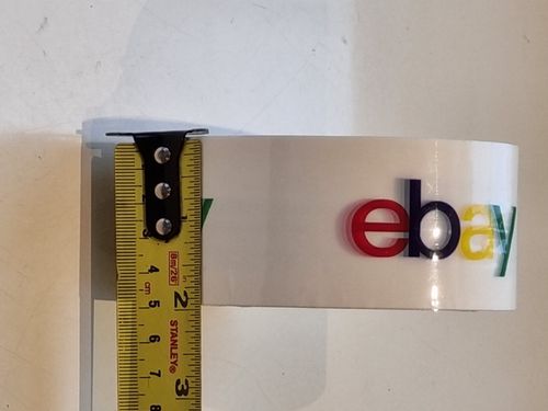 4 Rolls eBay Branded self adhesive Parcel Packing Tape 75 Yards - 50mm Wide — image 7