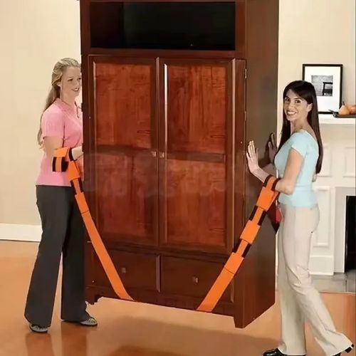 Heavy Duty Moving Straps 2-Person Lifting Furniture Appliance Carry Handles — image 3