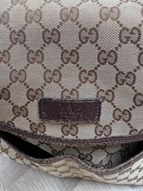 Gucci Logo Pattern Baby Changing Bag with Changing Mat — image 3