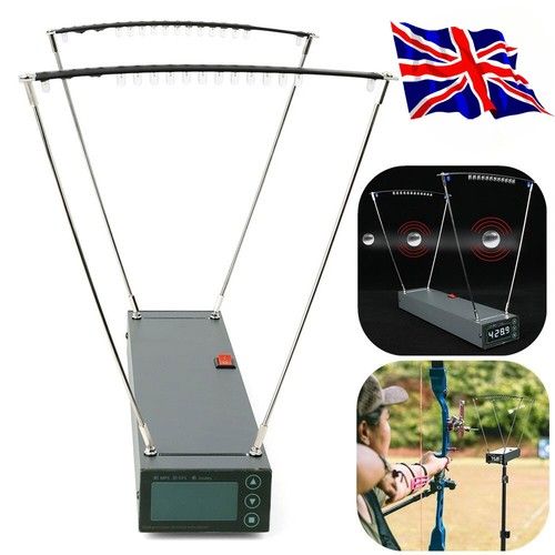 Archery Shooting Speed Tester Chronograph Bow Arrow Velocity Measure Tool UK