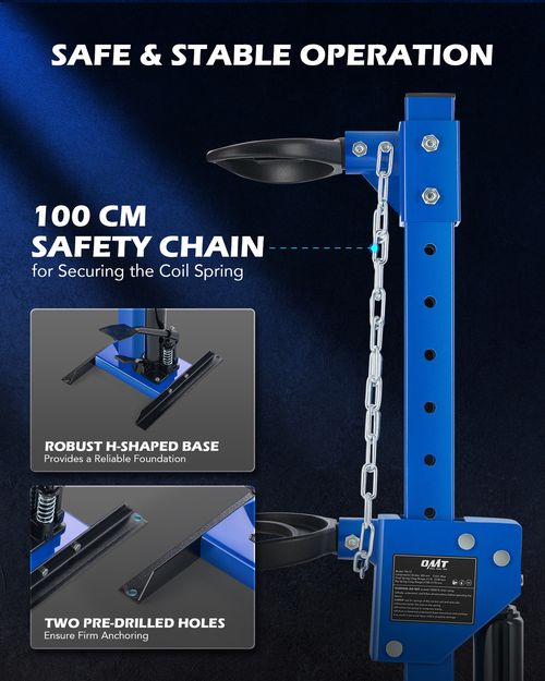 OMT Strut Spring Compressor 4.5 T Hydraulic Jack Coil Spring Compressor Tool — image 3