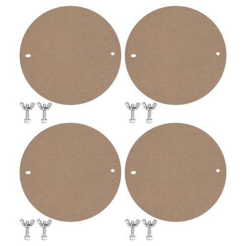 4 Pack 14" Pottery Wheel Bat, 1/3" Thick Round