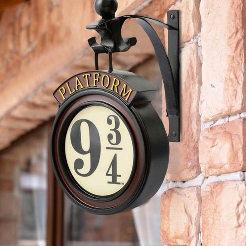 3D Harry Potter Hanging 9 3/4 Night Light Wall Lamp Platform Hogwartsed Gift New — image 3