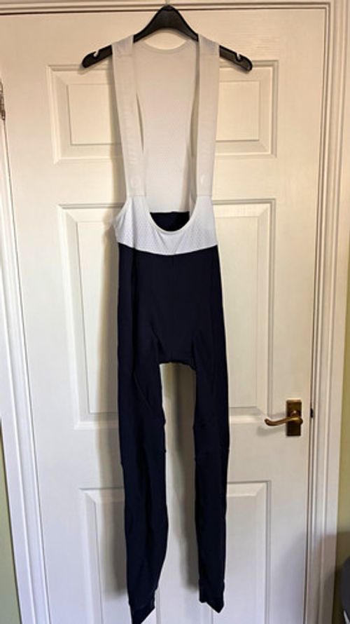 Nopinz Men’s XL Blue thermal Cycling Bib Tights Padded