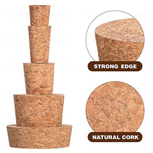 Tapered Cork Plugs Wooden Wine Corks Stoppers Reusable Sealing Stopper All Sizes — image 12