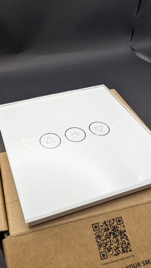 BSEED WiFi Smart Touch Dimmer Switch White Glass Alexa Google 300W LED