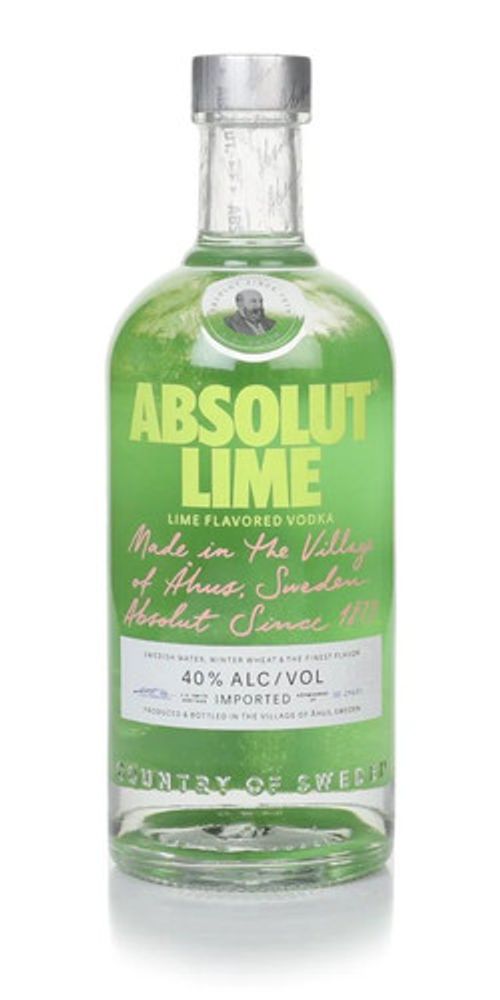 Absolut Lime Flavoured Vodka 70cl