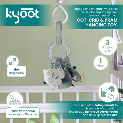 Kyoot 0-12m Clip Hanging Pram Toy Stroller Buggy Pushchair Toys Boy Girl Unisex — image 4