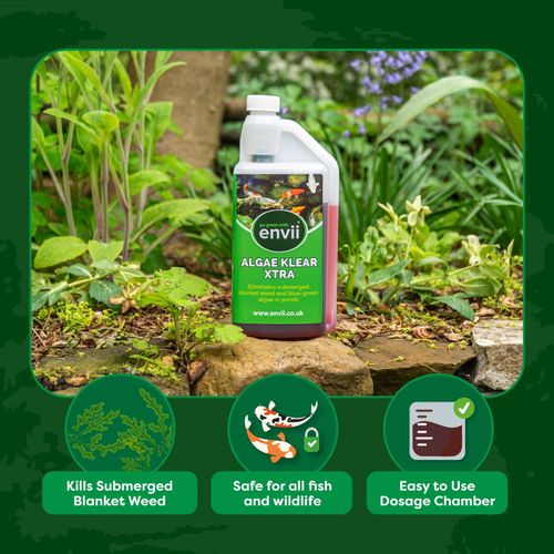 Envii Algae Klear Xtra Pond Blanketweed Algae Treatment All Year Round Fish Safe — image 3