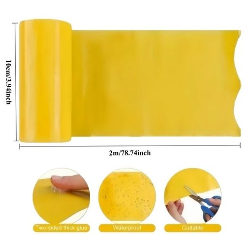 Double Sided Sticky Insect Barrier Tape Roll Garden Tree Pest Control — image 6