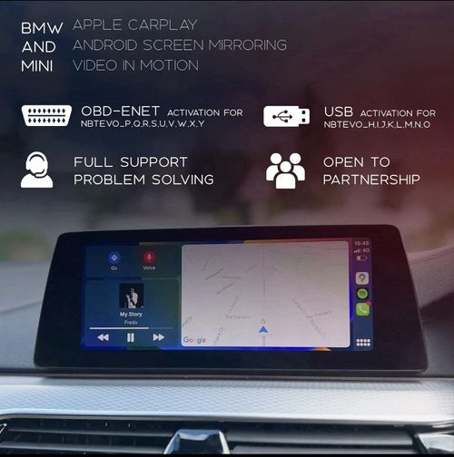 BMW NBT Evo ID6 Apple Carplay ENET Activation Feature Installer Code — image 2