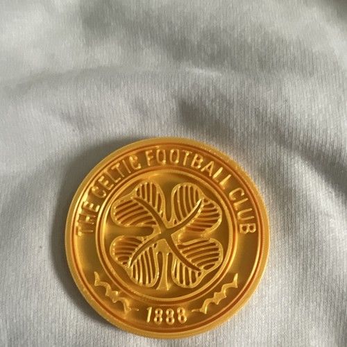 Celtic Football Club 1888 Gold Tone Badge/Pin (COASTER)