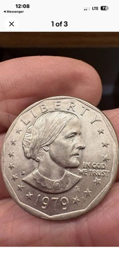 1979-S   $1 Susan B. Anthony Dollar,Double Strike Mint Mark