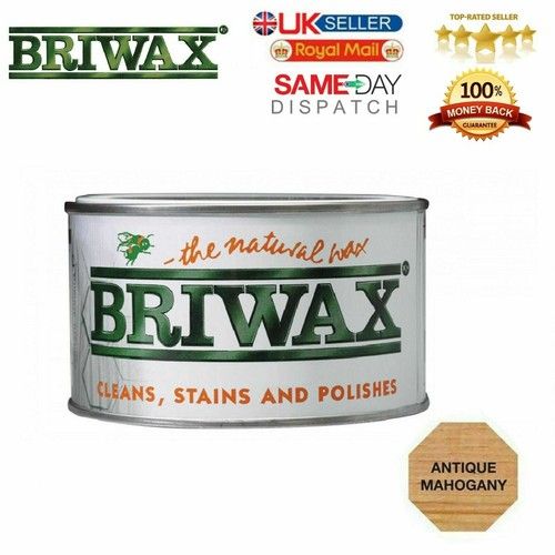 Briwax Original Natural Wax Polish Wood Furniture Cleans Stains All Colour