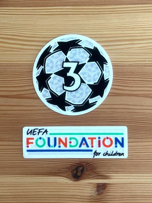UEFA Champions League Starball 3 Patch Badge Manchester United Inter Milan — image 1